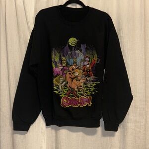 Black Scooby-Doo Graphic Sweatshirt